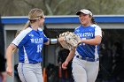 Softball vs Emerson 1  Wheaton College Softball vs Emerson in game 1 of a doubleheader. - Photo By: KEITH NORDSTROM : Wheaton, Softball